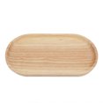 thumbnail image 2 of Plate Wooden Natural Oval Tray Plate For Restaurant Hotel Coffee Shop HomeLarge, 2 of 8