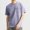 Purple, variant on Lovzfmll Men's Solid Color Short Sleeve Tee, Essential Crewneck Casual Top, Soft Everyday Comfort Shirt