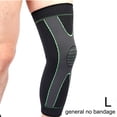thumbnail image 1 of Nylon Outdoor Running Compression Sleeve Pad Arthritis Pain Relief Leg Warm Sleeve Knee Support Protector Knee Pads L GENERAL NO BANDAGE, 1 of 8