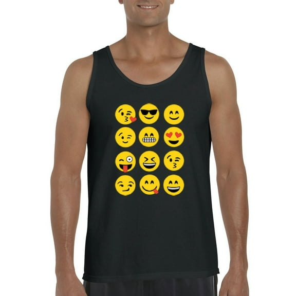 NIB - Men's Tank Top for Men - Emoji Group