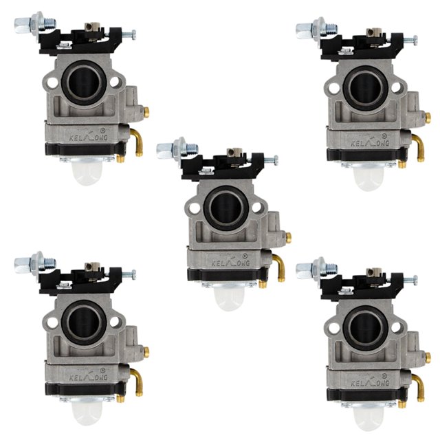 5X Accesorios de Hedge Trimmer Cortacésped Carburador de Dos Tiempos para 40Cc 43Cc 49Cc Motor Chopper de 2 Tiempos