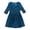 Blue, variant on Kensie Womens Flare Lace A-line Dress, Blue, Medium