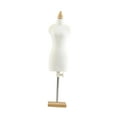 thumbnail image 2 of Maniquí de Muñeca, Soporte para Torso, Soporte de Exhibición para Vestido de Muñeca, Diseño de Ropa, Maniquí de Costura en Miniatura para Decoración D Base cuadrada de 33 cm., 2 of 8