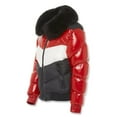 thumbnail image 2 of Jordan Craig Color Blocked Boys Puffer Jacket Red 91587b-red (Size 12), 2 of 3