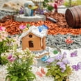 thumbnail image 5 of 60 Pcs Micro Resin Butterflies, Dollhouse Miniature Tiny Butterflies, Terrarium Fairy Garden Dolls Toy, Mini Micro Landscaping Decoration, Multicolor, 5 of 7
