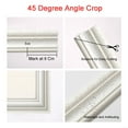 thumbnail image 5 of UHUSE Waist line skirting line three-dimensional wall sticker 3D foam edge border, 5 of 6