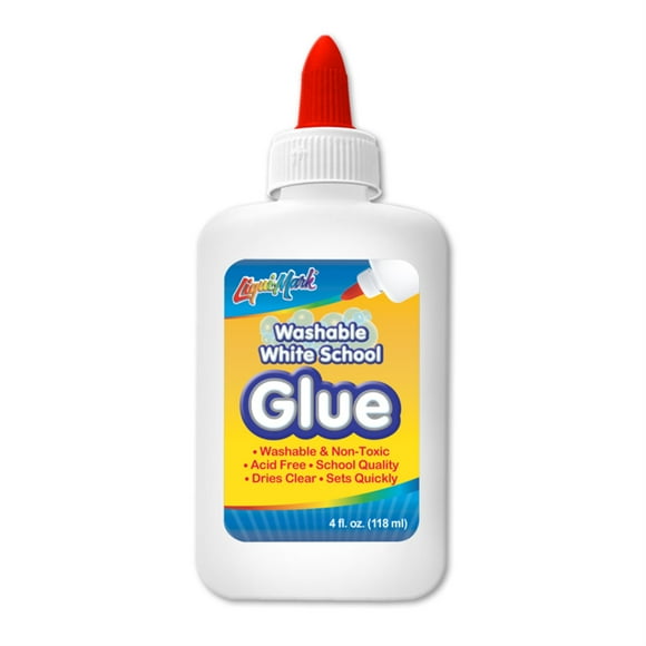 4oz Bottle of White School Glue, Non-Toxic