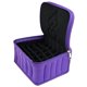 thumbnail image 1 of Bolsa organizadora de 30 compartimentos para aceites esenciales y botellas de cosméticos, ideal para viajes (morado), 1 of 7