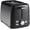 2 Slice, variant on 2 Slice Toaster, With 7 Browning Settings, Extra Wide Slots For Bagels and Special Breads, Removable Easy-to-Clean Crumb Trays, Cancel/Defrost/Bagel Buttons, 800W, Black & Silver