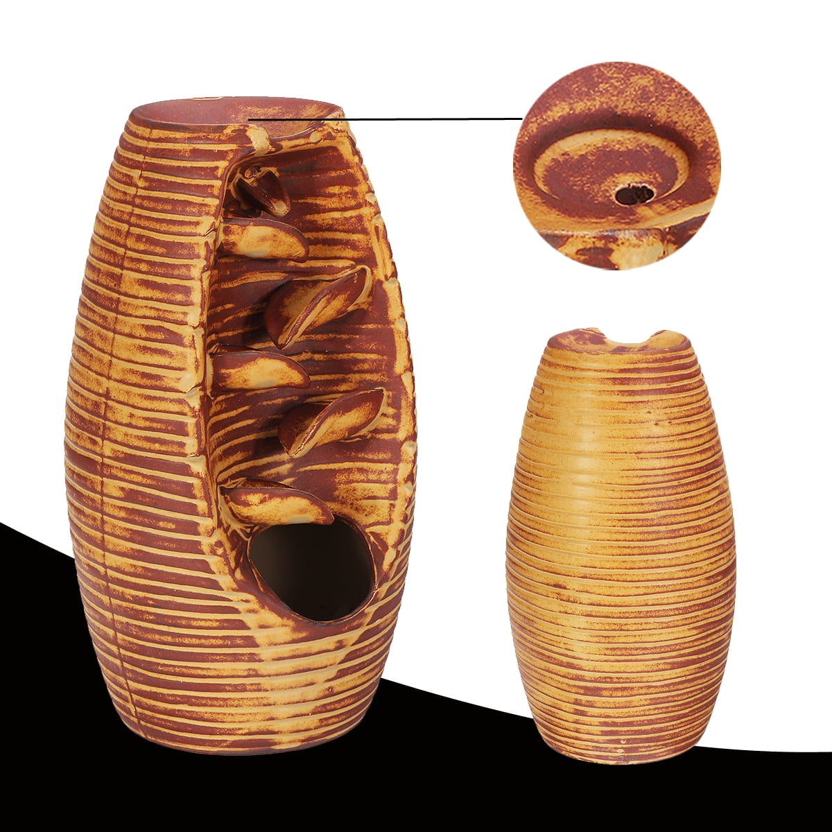 Ceramic Incense Holder Waterfall Incense Burner Backflow Incense Cone Holder Smoke Fountain Fall With 10pcs Incense Cones Home Decor Walmart Com Walmart Com Ceramic Incense Holder Waterfall Incense Burner Backflow Incense Cone Holder Smoke Fountain Fall With 10pcs Incense Cones Home Decor Walmart Com Walmart Com