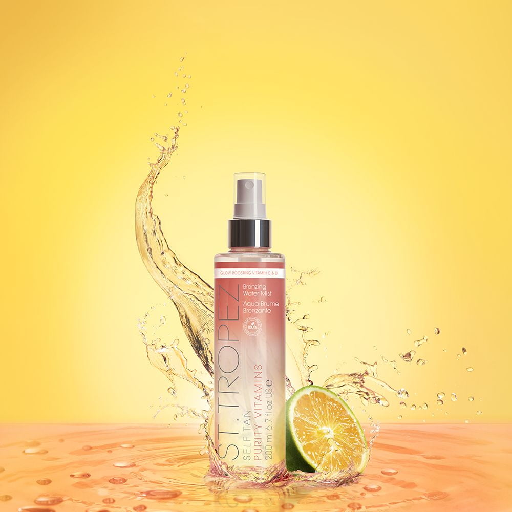 St. Tropez Self Tan Purity Vitamins Bronzing Water Mist, 6.76 Fl Oz