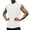 White, variant on LADIGASU Men's Fitness Breathable Absorption Loose Training Sleeveless Speed-drying Waistcoat Short-sleeved Fitness Clothes