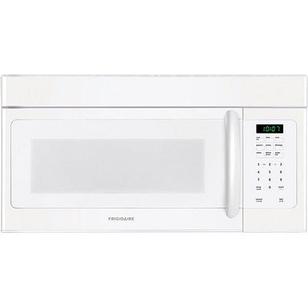 Frigidaire 30" 1.6 Cu Ft 1000W Over-the-Range Microwave Oven, White