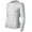 White, variant on VASLANDA Men's Cool Dry Fit Long Sleeve Compression Shirts, Active Sports Base Layer Top, Athletic Workout T-Shirt