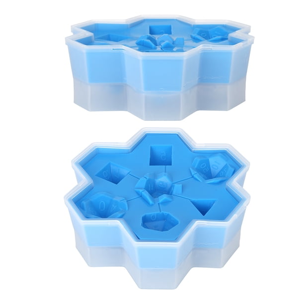 Molde De Silicona, Molde Flexible Y Duradero Para Bandeja De Cubitos De Hielo Para Helado Para Amigos Para Familia Para Fondant