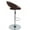 Coffee Brown, variant on Modern Home Rho "Leather" Contemporary Adjustable Height Counter/Bar Stool (Toffee)