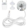 thumbnail image 1 of Air Bubble Stone Diffuser Aquarium Pump Fish Tank Light Oxygen Bubble Oxygen Plate Hydroponic Diving Cylindrical Air Stone for Aquarium Fish Tank(EU Plug), 1 of 4