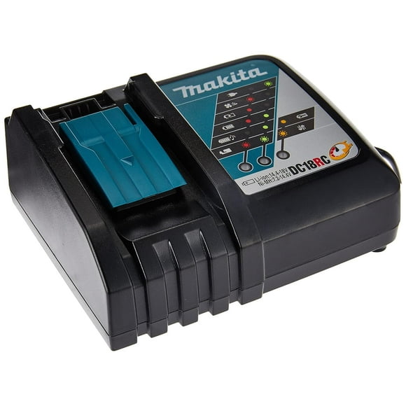 Cargador de baterías Makita DC18RA Rapid para baterías de iones de litio