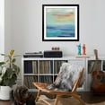 thumbnail image 4 of Art.com Sunset Beach II Art Print by Silvia Vassileva, Black Frame Wall Art, 38" x 38", 4 of 5