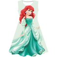thumbnail image 1 of 2023 año verano niñas sirena princesa vestido niñas niños Cosplay fiesta vestir 1-10 años niños cumpleaños princesa disfraz 6T Gao Jinjia LED, 1 of 2