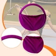 thumbnail image 4 of Bolsa de aro de ejercicio, soporte para equipo de gimnasia, funda protectora portátil para fitness L Púrpura, 4 of 9