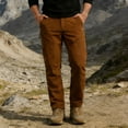 thumbnail image 2 of Hurxie Work Pants for Mens Ripstop Cargo Pants Breathable Cargo Hiking Pants with Multi Pockets Brown,XL, 2 of 7