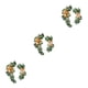 thumbnail image 5 of Kit de flores artificiales Guirnaldas Flor Signo de bienvenida ramos falsos Wosthever Naranja 80cm, 5 of 6