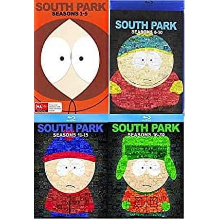 South Park: Seasons 1-20 (Blu-ray 4-Pack: Seasons 1-5; Seasons 6-10; Seasons 11-15; Seasons 16-20)