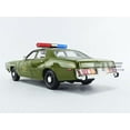 thumbnail image 4 of Greenlight 19053 1 by 18 Scale Diecast for 1977 Plymouth Fury US Army Police Model Car, Army Green, 4 of 7