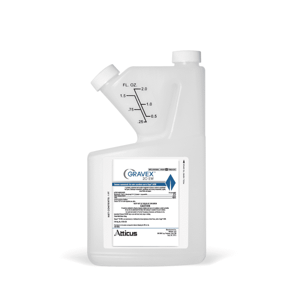 Gravex 20 EW (16 oz) Fungicide by Atticus (Compare to Eagle 20EW) - Myclobutanil Systemic Fungus Control for Lawns, Landscapes, and Greenhouses