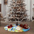 thumbnail image 4 of Defioc Bluey for Christmas Tree Skirt Snowman Xmas Tree Skirt Farmhouse Christmas Decorations Tree Mat for Holiday Party Decor-36", 4 of 6