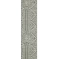 thumbnail image 2 of Well Woven Medusa Khalo Modern Moroccan Green 2'7" x 9'10" Runner Indoor Outdoor Rug, 2 of 7