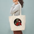 thumbnail image 3 of CafePress - Red_Hood Tote Bag - Unisex Canvas Tote Bag, Beige, 1-Piece, 3 of 7