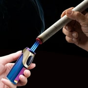 ShunRuiPi Individualized Design Of Electric and Gas Mixed Lighters: Three Direct Blue Flame Lighters, Lighters Bulk, Torch lighter, Lighters Under