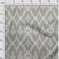 thumbnail image 2 of oneOone Silk Tabby Fabric Geometric Ikat Fabric Prints By Yard 42 Inch Wide, 2 of 4