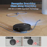 ECOVACS DEEBOT T50 PRO Omni Robot Vacuum and Mop, 3.19” Ultra-Slim, 15,000Pa Suction