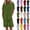 17# Army Green, variant on Linen Short Sets for Women 2 Piece Short Sleeve Shirts Wide Leg Shorts Loose Fit Casual Cotton Linen Sets Summer Outfits Light Purple L