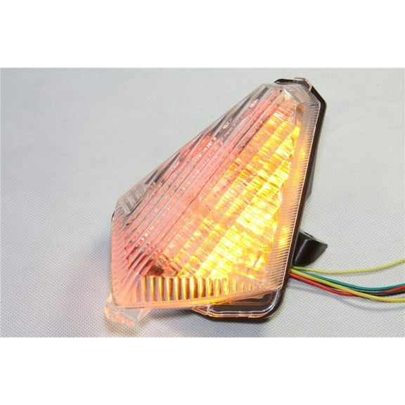 HTT-MOTOR New Led Tail Brake Light Turn Signals For Yamaha Yzf R1 Yzfr1 2007 2008 Clear