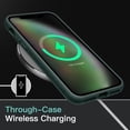 thumbnail image 3 of JETech Matte Case for iPhone Xs and iPhone X 5.8-Inch, Shockproof Military Grade Drop Protection, Frosted Translucent Back Phone Cover, Anti-Fingerprint (Dark Green), 3 of 6