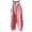 418#Red, variant on Women Oversized Summer Casual Stripes Cargo Jumpsuit Wide Leg Bib Overall Striped Linen Pants Dungarees Pocket Yellow S