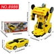 thumbnail image 2 of Robot de coche transformador de control remoto inteligente | Transformación automática con un solo botón | Detalles de alta simulación | Construcción metálica duradera de ABS | Amarillo | Juguete de, 2 of 7