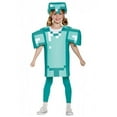 thumbnail image 1 of Childs Minecraft Armor Classic Costume, Size 10-12, 1 of 1