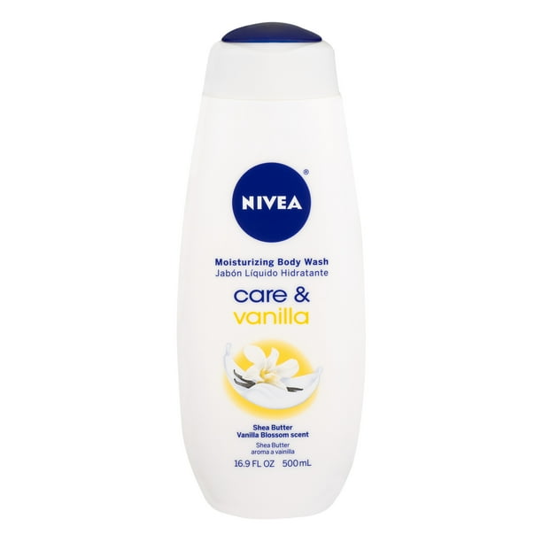 NIVEA Care and Vanilla Moisturizing Body Wash 16.9 fl. oz. Walmart