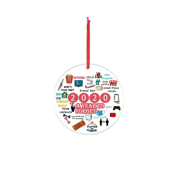 VerPetridure Personalize Shaped Embellishments Hanging Ornaments for Christmas Decoration