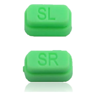 Replacement SR and SL Switch Button Compatible With Nintendo Switch Joy Con Controller (2 Piece Set) (Green)