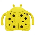 thumbnail image 2 of Decase for iPad 9th/8th/7th Generation Case 10.2 Inch Girls Boys Cute Girly Cartoon 3D Beetle Design Cover with Stand Protective Case with Soft TPU Back & Handle for iPad 7/8/9 Gen,Yellow, 2 of 8