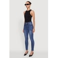 thumbnail image 3 of Womens WAX Cropped High Rise Skinny Jeans, 3 of 5