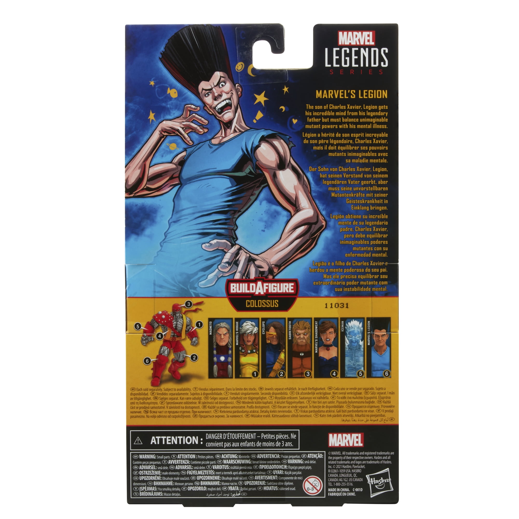 Hasbro Marvel Legends Series 6-inch Scale Action Figure Toy Marvel's Legion