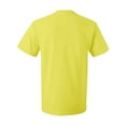thumbnail image 3 of Couver HD Cotton Short Sleeve T-Shirt , Neon yellow , 2X-Large, 3 of 4