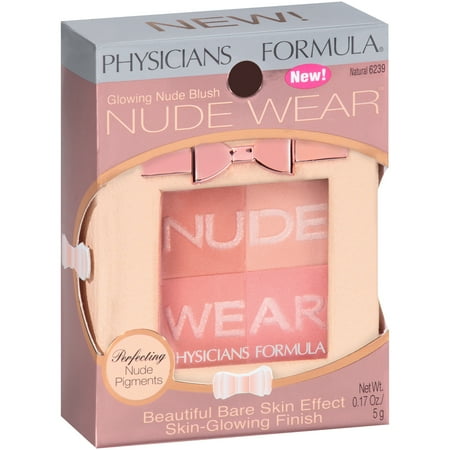 Physicians Formula® Nude Wear Glowing Nude Natural 6239 Blush .17 oz. Box